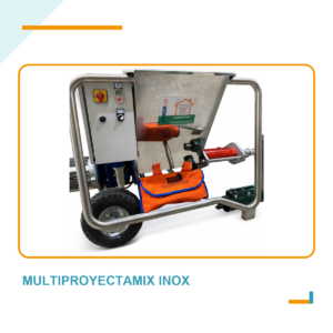 Multi Mix Inox Compact Mortar and Cork Projection Machine